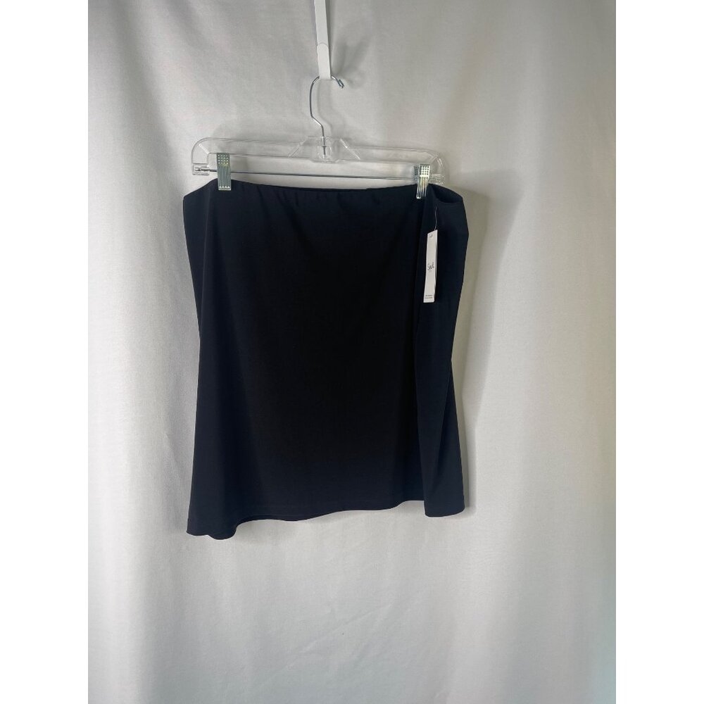 Sympli Womens Black Mini Skirt Size 16 Sleek Comfortable